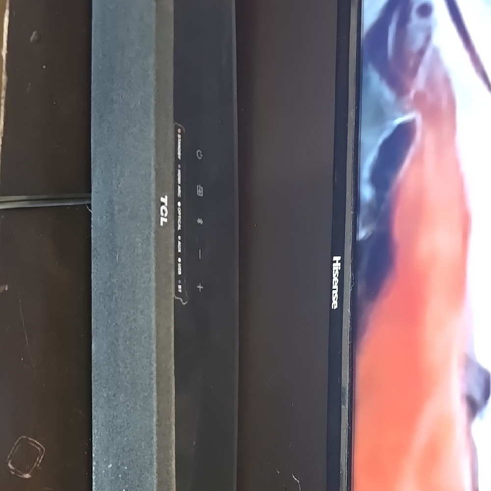 TCL Soundbar with Hisense TV